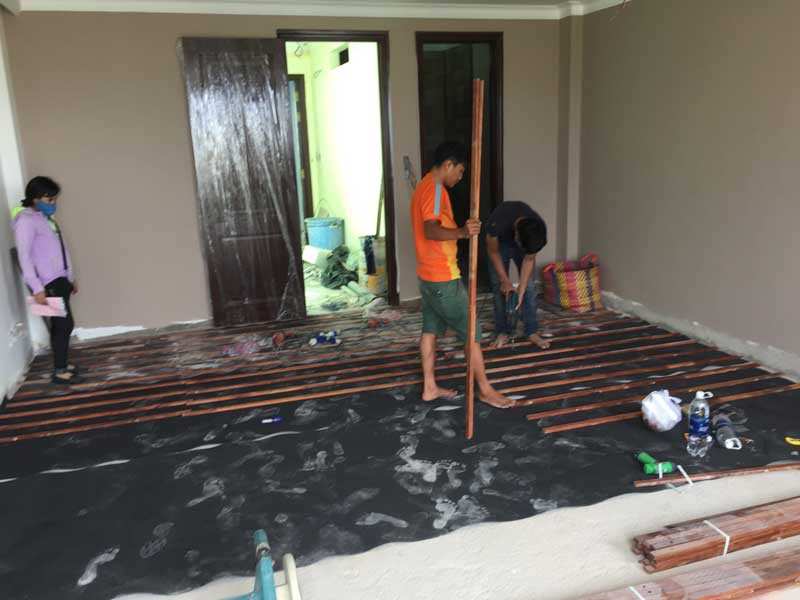 Sàn gỗ óc chó 15x120x900mm tiêu chuẩn AB - Ảnh 3