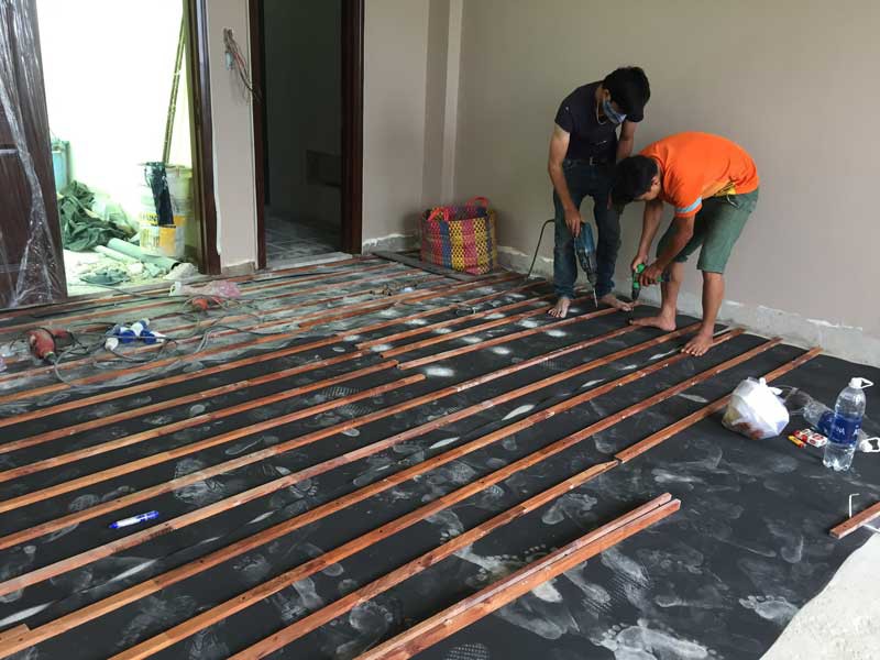 Sàn gỗ óc chó 15x120x900mm tiêu chuẩn AB - Ảnh 2