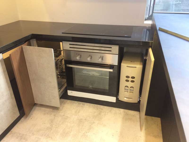 Tủ bếp melamin An Cường thi công Thủ Đức - KIT-02M - Ảnh 4