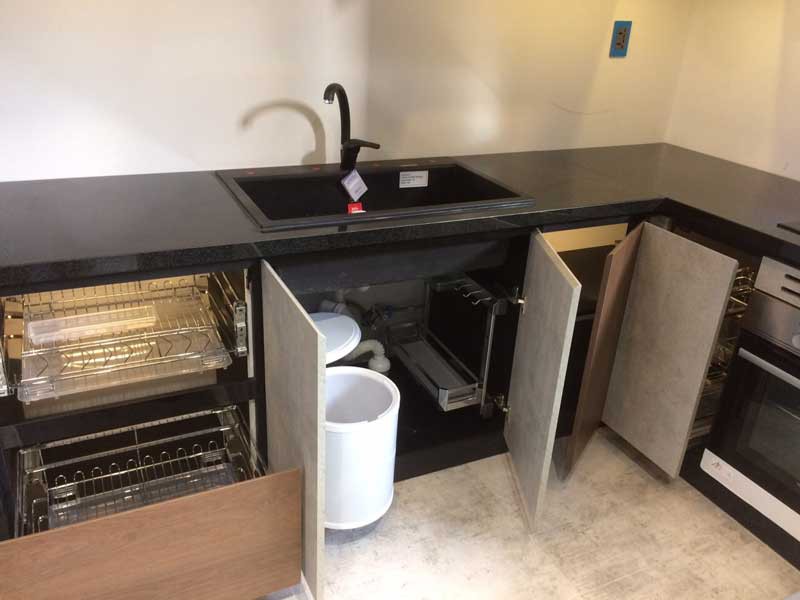 Tủ bếp melamin An Cường thi công Thủ Đức - KIT-02M - Ảnh 5