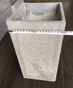 chậu vuông trồng hoa cao 40cm