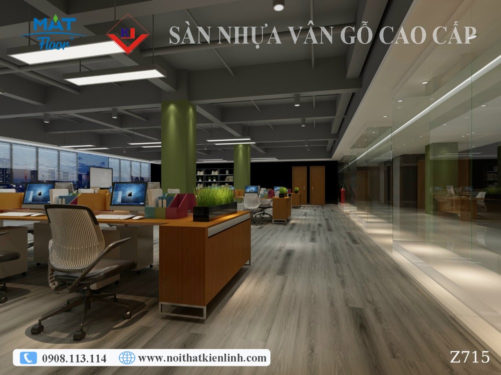 SÀN NHỰA VÂN GỖ 4MM MATFLOOR – Z 715 - Ảnh 2