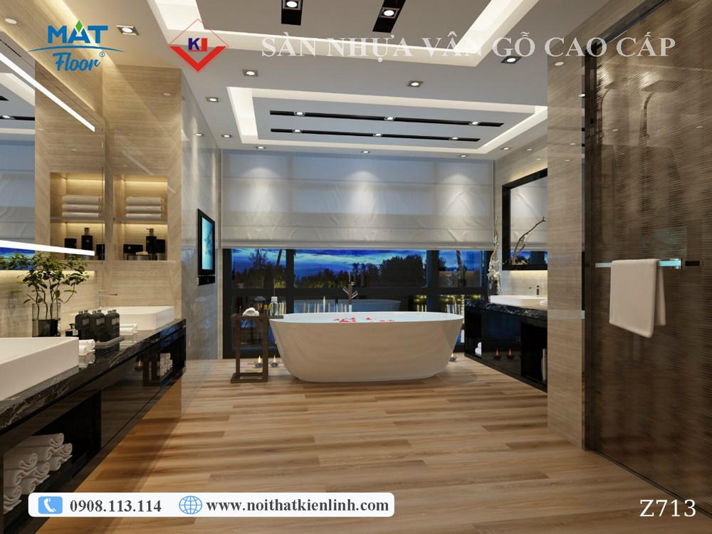 SÀN NHỰA VÂN GỖ 4MM MATFLOOR – Z 713 - Ảnh 5