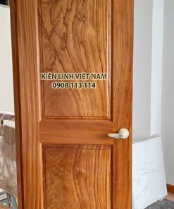cửa gỗ gõ tự nhiên đẹp sang trọng