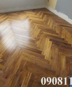 ván sàn xương cá teak