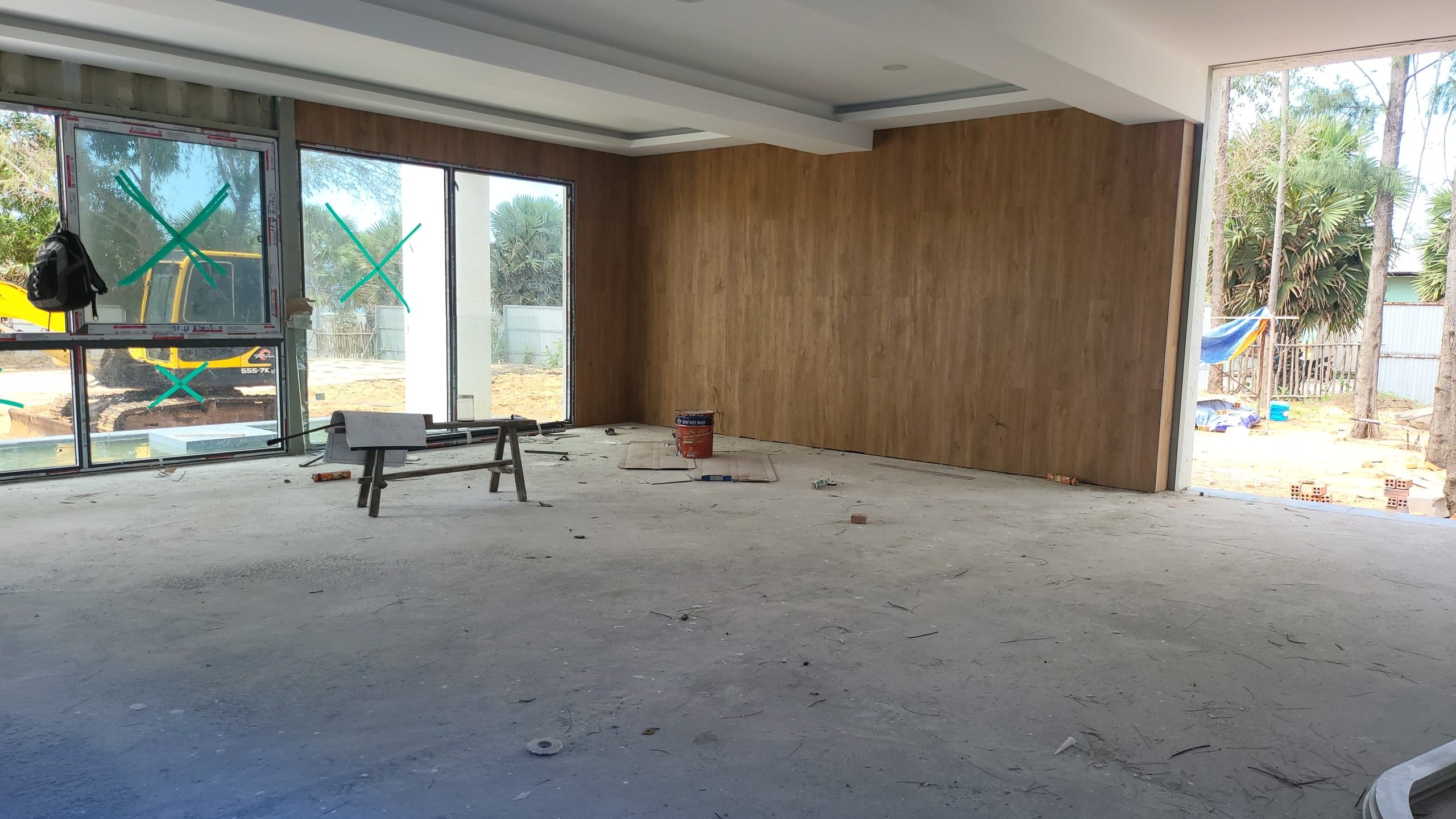 Lắp Đặt Ván Nhựa Giả Gỗ Công Trình Nhà Container Phan Thiết - Ảnh 7