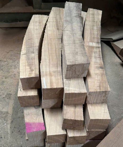 go soi lam tay vin cau thang go