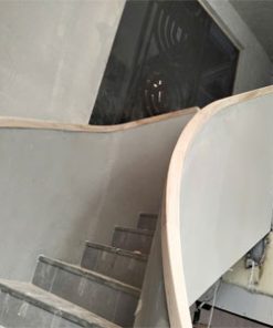 tay vịn cầu thang xoắn