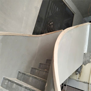 tay vịn cầu thang xoắn