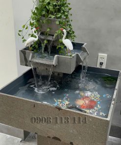 ho ca 2 tang thac nuoc chảy dep